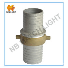 Aluminium Pin Lug Hose Coupling with Brass Nut